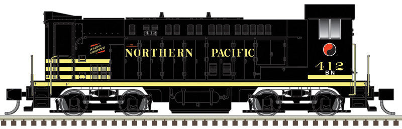 Atlas Master Silver Series N 40005958 DCC Ready Baldwin VO-1000 Locomotive Burlington Northern 'ex-NP Patch' BN #412
