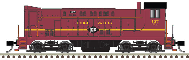 Atlas Master Silver Series N 40005960 DCC Ready Baldwin VO-1000 Locomotive Lehigh Valley LV #139