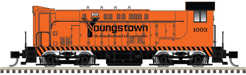 Atlas Master Gold Series N 40005982 DCC/ESU LokSound V5 Equipped Baldwin VO-1000 Locomotive Youngstown Sheet and Tube #1003