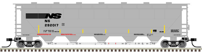 Atlas Master N 50005684 Trinity PD5000 Covered Hopper Norfolk Southern NS #292008
