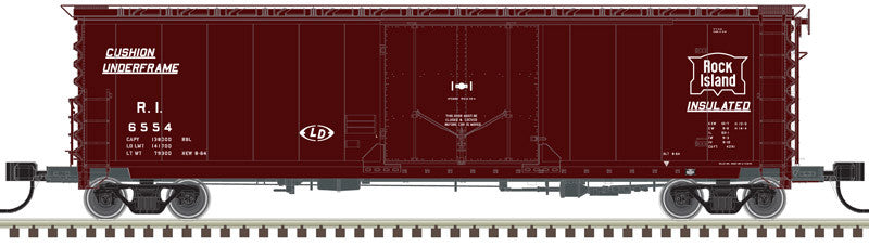 Atlas Master N 50005702 50' General American RBL Box Car Rock Island RI #6513
