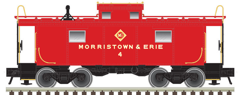 Atlas Master HO 20007008 NE-6 Caboose Morristown and Erie ME #4