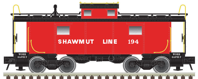 Atlas Master HO 20007012 NE-6 Caboose Pittsburg and Shawmut 'Shawmut Line' #193