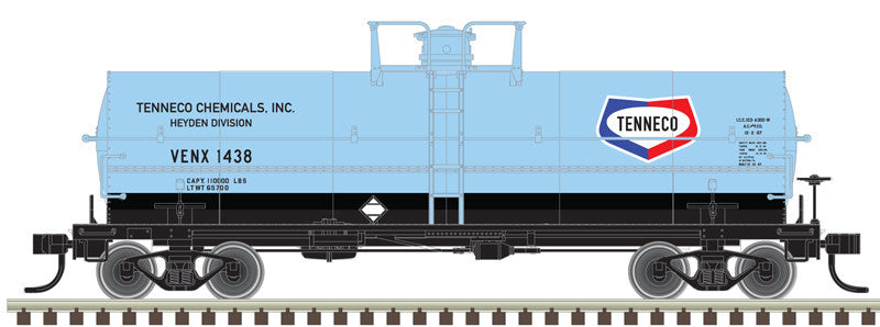 Atlas Master N 50006599 11,000 Gallon Tank Car Tenneco Chemicals VENX #1438