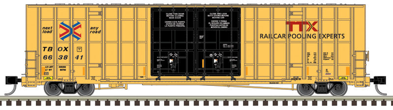 Atlas Master N 50006934 Gunderson 7550 Double-Door Boxcar TTX TBOX #663810