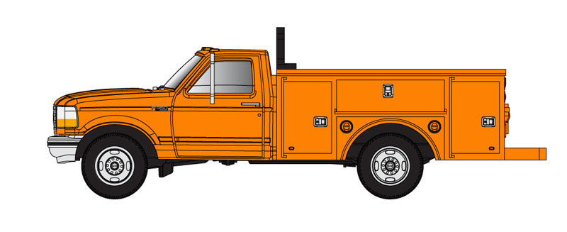 Atlas N 60000157 Ford F-250/350 Pickup Trucks Safety Orange 2-Pack
