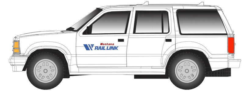Atlas N 60000169 1993 Ford Explorer Montana Rail Link 2-Pack