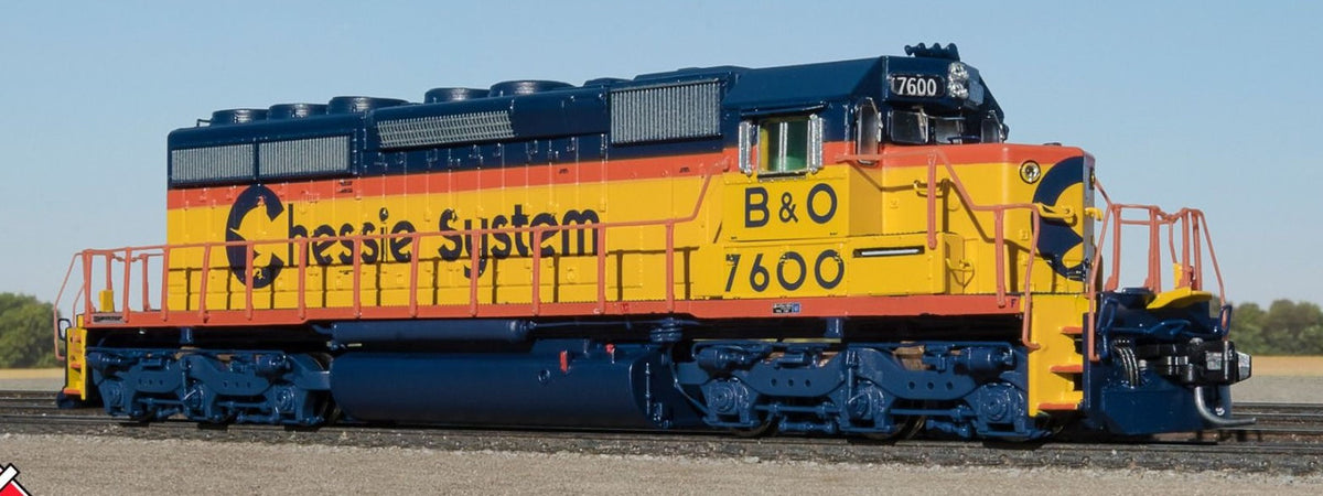ScaleTrains Rivet Counter N SXT33797 DCC/ESU LokSound V5 Equipped EMD SD40-2 Locomotive Chessie System B&O #7604