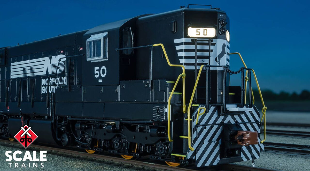 ScaleTrains Rivet Counter HO SXT41178 DCC/ESU Loksound 5 Equipped EMD SD9M Locomotive Norfolk Southern 'Thoroughbred' NS #50