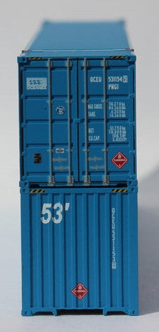 Jacksonville Terminal Company N 535019 Ocean 53' Corrugated Side Containers OCEANEX 'large LTL' 2-Pack