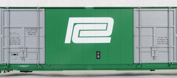 Tangent Scale Models HO 25513-01 Greenville 86′ Quad Plug Door Box Car Penn Central 'Delivery X-60-R 2-1970' PC #295607
