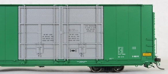 Tangent Scale Models HO 25513-01 Greenville 86′ Quad Plug Door Box Car Penn Central 'Delivery X-60-R 2-1970' PC #295607
