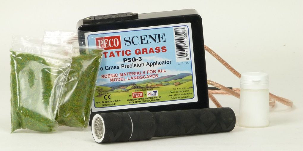 Peco PSG-3 PecoScene Pro - Static Grass Precision Applicator - Starter Set