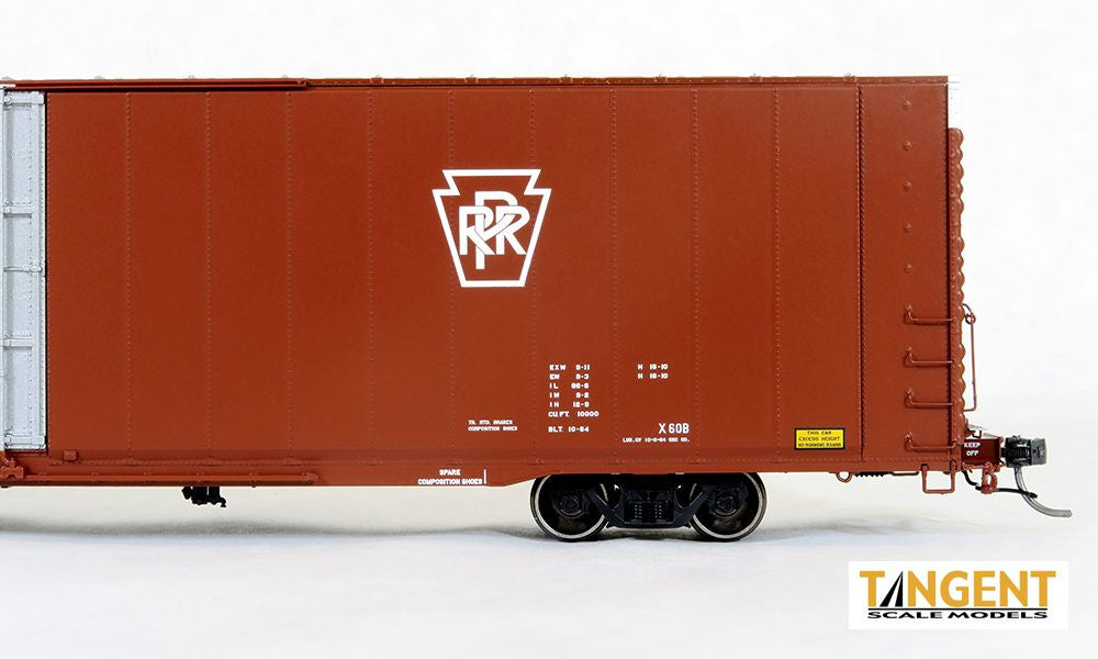 Tangent Scale Models HO 25032-04 Greenville 86' Double Plug Door Box Car 'Delivery 1964' Pennsylvania Railroad PRR #110095
