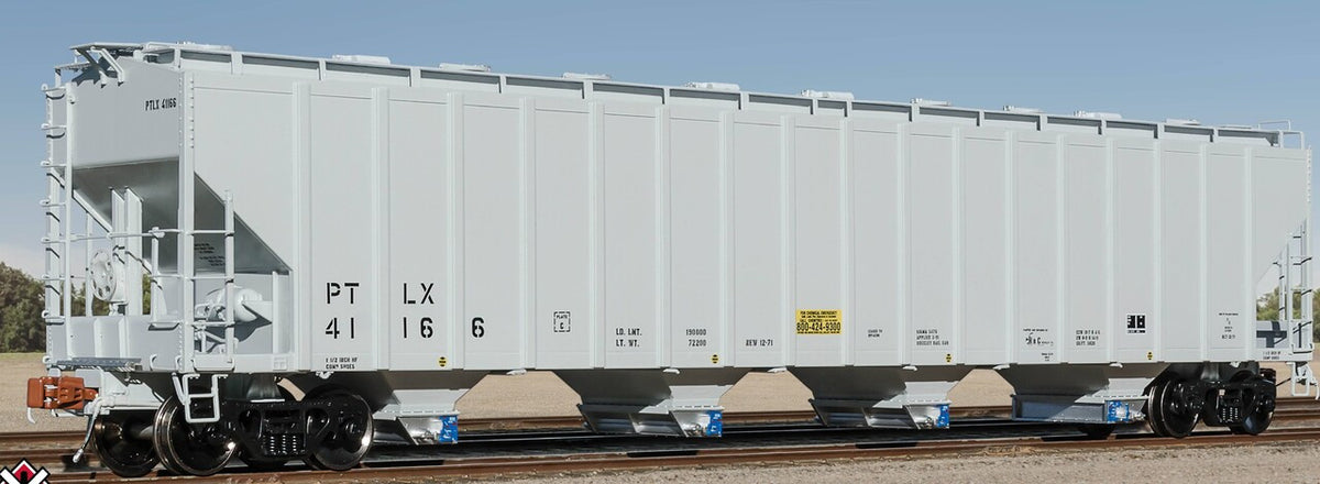ScaleTrains Rivet Counter HO SXT39447 P-S 5820 Covered Hopper GE Rail Services Dark Gray PTLX #41166