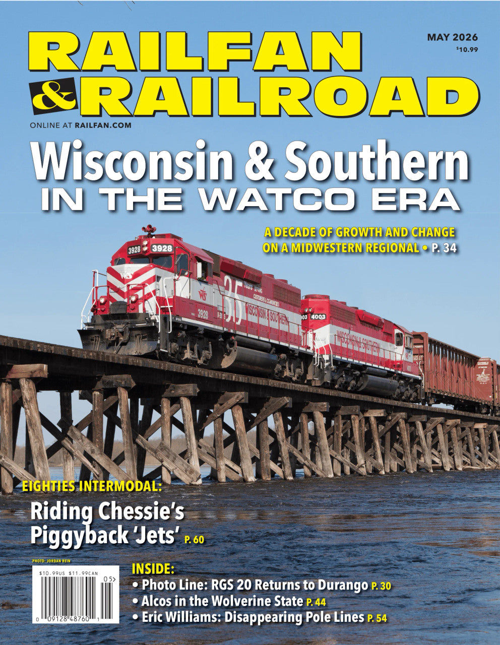 Railfan & Railroad Magazine May 2026