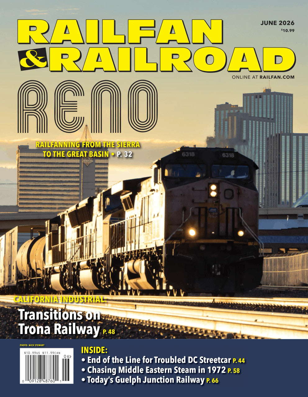 Railfan & Railroad Magazine June 2026