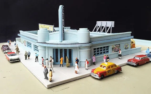 Lunde Studios N NK-12 Snailways Bus Depot - Kit