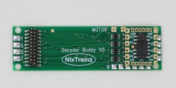 Nixtrainz HO NTZ5 Decoder Buddy Motherboard 1 per Pack