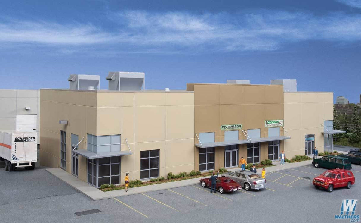 Walthers Cornerstone HO 933-4132 Small Business Center - Kit