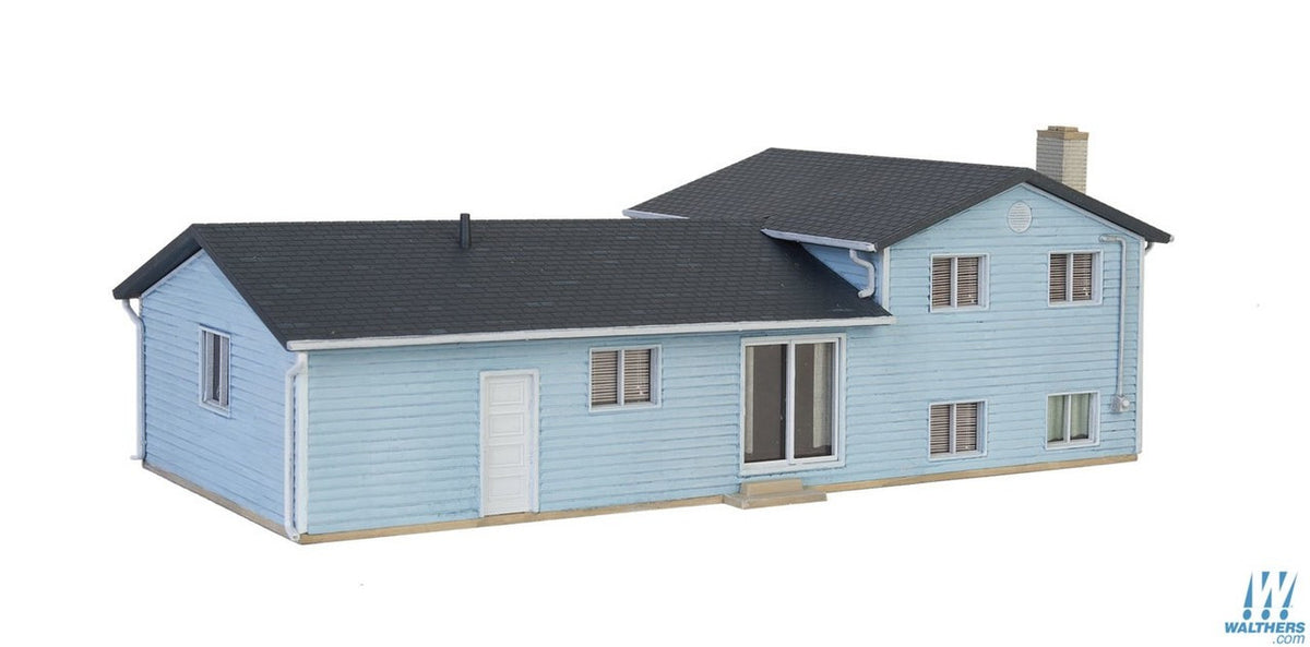 Walthers Cornerstone HO 933-3794 Split Level House - Kit