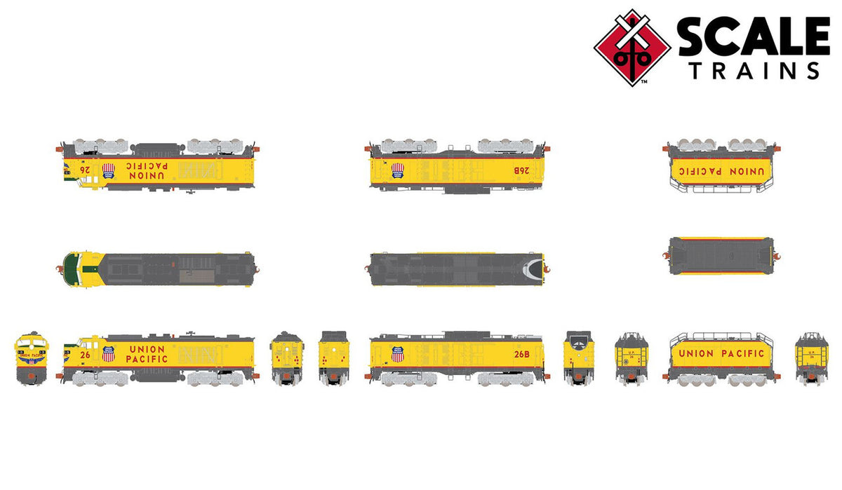 ScaleTrains Rivet Counter N SXT30233 DCC/ESU LokSound 5 Union Pacific GTEL 8500 HP “Big Blow" Turbine #26