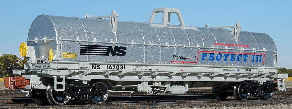 ScaleTrains Rivet Counter N SXT33543 Thrall-Trinity 42' Coil Steel Car Norfolk Southern 'Protect III' NS #167152