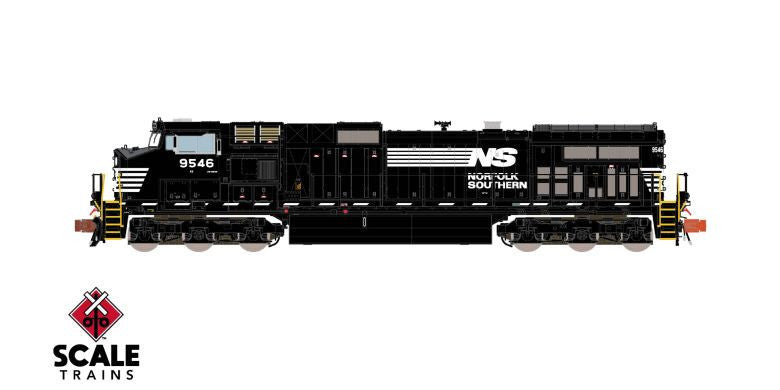 ScaleTrains Rivet Counter N SXT38711 DCC/ESU LokSound GE DASH 9 Norfolk Southern 'Dashed Frame Stripe' NS #9577