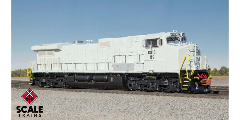 ScaleTrains Rivet Counter N SXT38719 DCC/ESU LokSound GE DASH 9 Norfolk Southern 'Primer' NS #9676