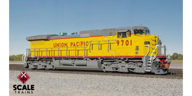 ScaleTrains Rivet Counter N SXT38722 DCC Ready GE DASH 9 Union Pacific 'NLR Employee Plaque' UP #9701