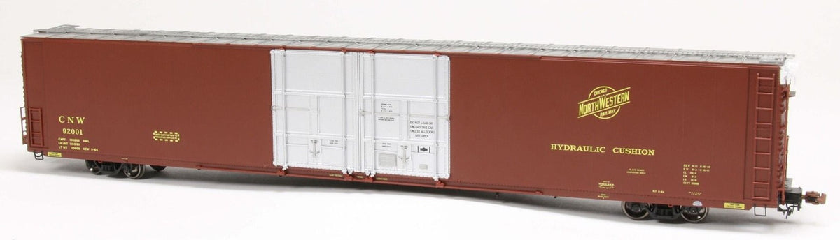 ScaleTrains Rivet Counter HO SXT39054 Thrall 86' High-Cube Double-Plug-Door Boxcar with Roofwalk Chicago & North Western C&NW #92003