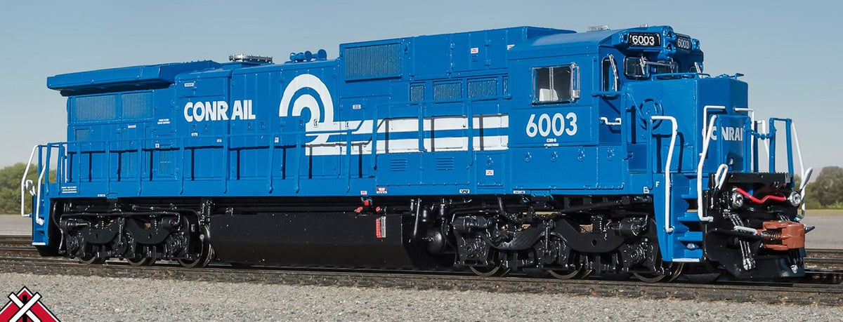 ScaleTrains Rivet Counter N SXT39183 DCC/ESU Loksound 5 Equipped GE C39-8 Locomotive Phase III Conrail w/Ditch Lights CR #6005