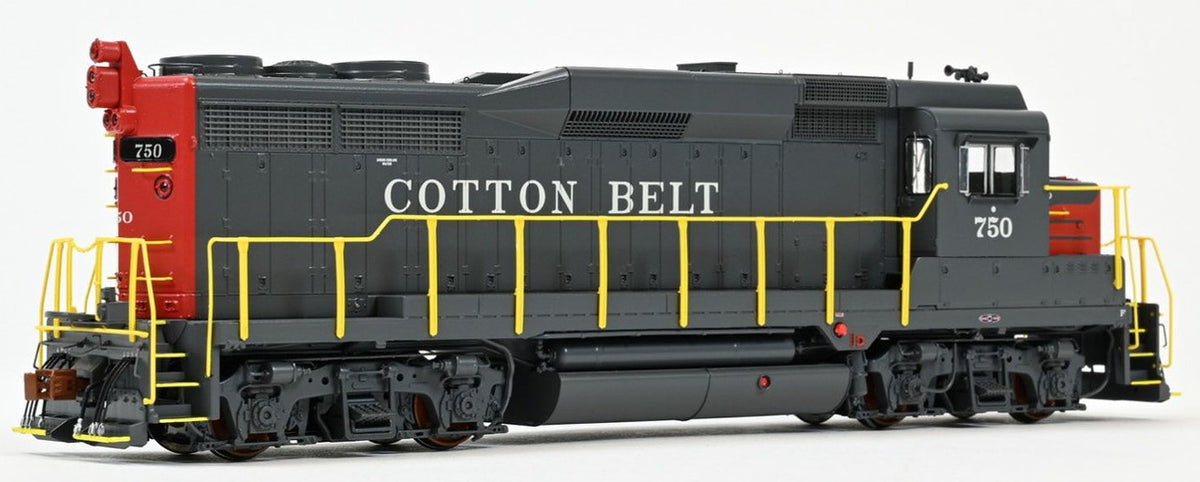 ScaleTrains Rivet Counter HO SXT39251 DCC/ESU Loksound 5 Equipped EMD GP30 Locomotive Cotton Belt 'Bloody Nose - As Delivered' #750