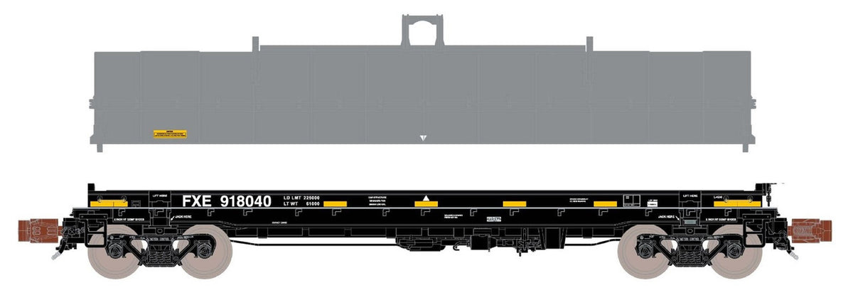 ScaleTrains Rivet Counter N SXT39271 Thrall-Trinity 42' Single Hood Coil Car Ferromex FXE #918040