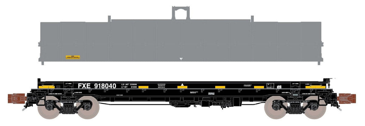 ScaleTrains Rivet Counter N SXT39272 Thrall-Trinity 42' Single Hood Coil Car Ferromex FXE #918049