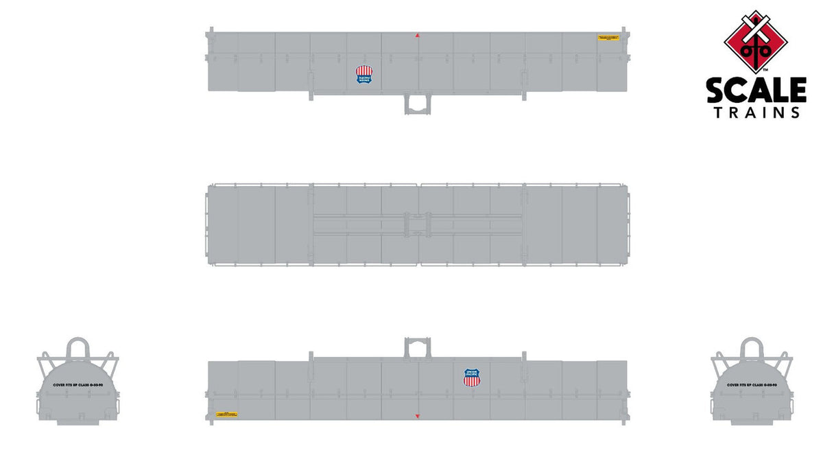 ScaleTrains Rivet Counter N SXT39284 Thrall-Trinity 42' Single Hood Coil Car Union Pacific UP #242031
