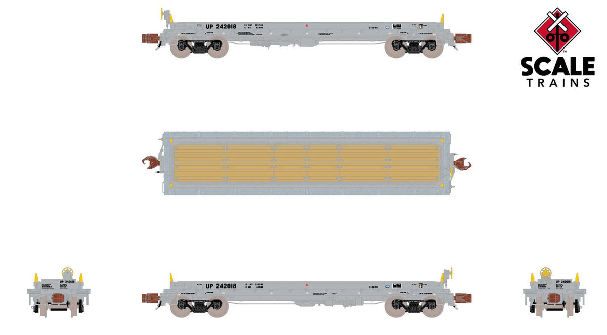 ScaleTrains Rivet Counter N SXT39284 Thrall-Trinity 42' Single Hood Coil Car Union Pacific UP #242031