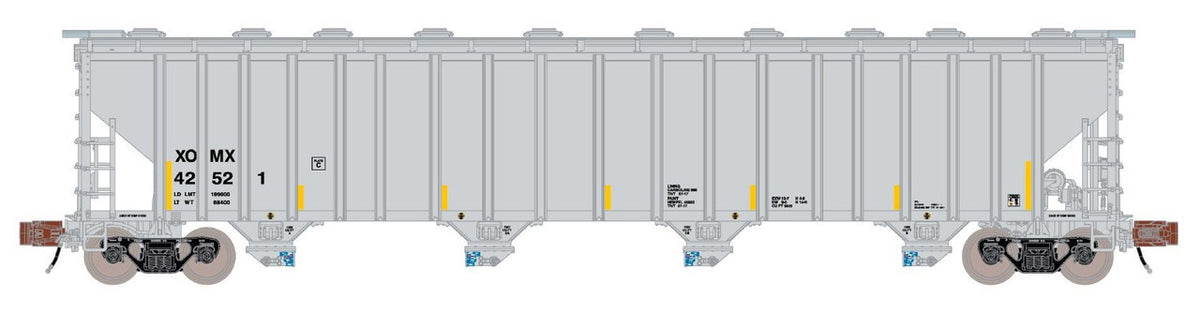 ScaleTrains Rivet Counter N SXT39336 Pullman-Standard 5820 Covered Hopper Exxon-Mobil XOMX #42982