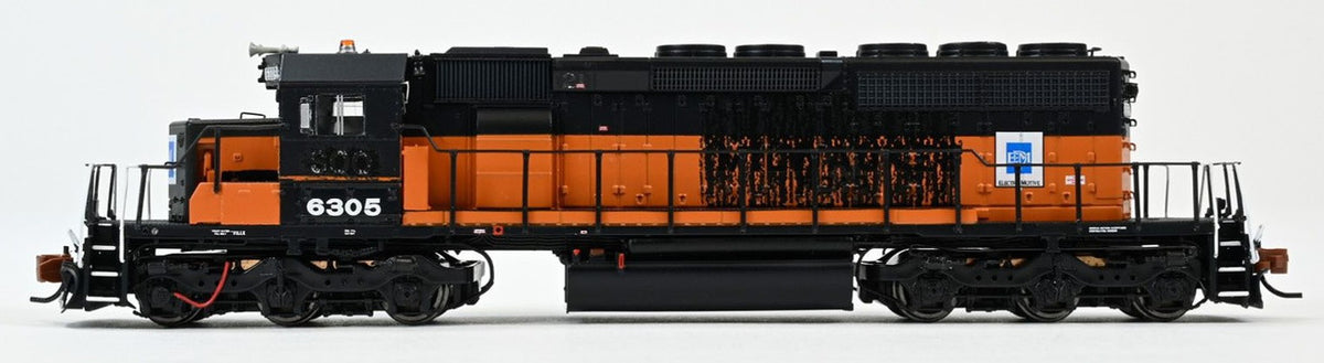 ScaleTrains Rivet Counter N SXT39403 DCC/ESU LokSound Equipped EMD SD40-2 Locomotive EMD Lease/ex-Milwaukee Road 'Bandit' EMDX #6313