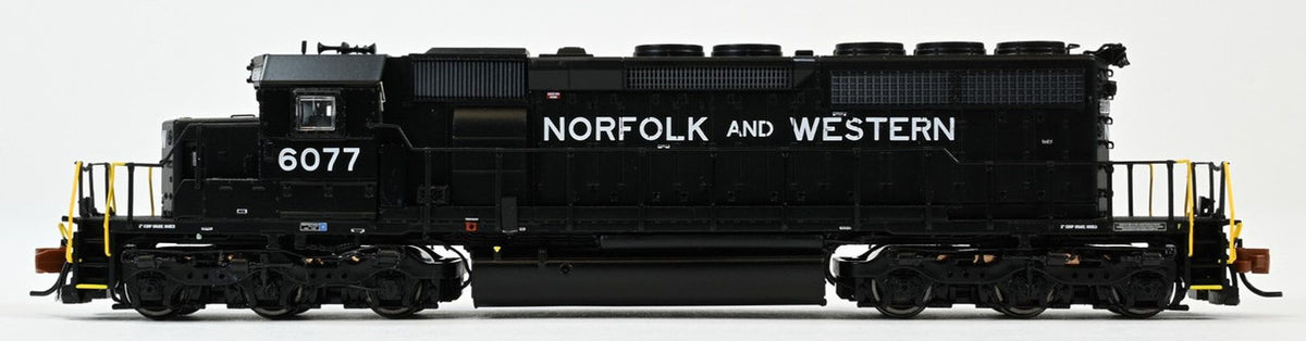 ScaleTrains Rivet Counter N SXT39417 DCC/ESU LokSound Equipped EMD SD40-2 Locomotive Norfolk & Western 'Claytor Scheme' NW #6077
