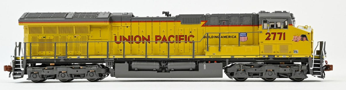 ScaleTrains Rivet Counter HypoTypical N SXT40483 DCC/ESU LokSound Equipped GE C45AH Locomotive Union Pacific 'New Small Flag Scheme' UP #2771
