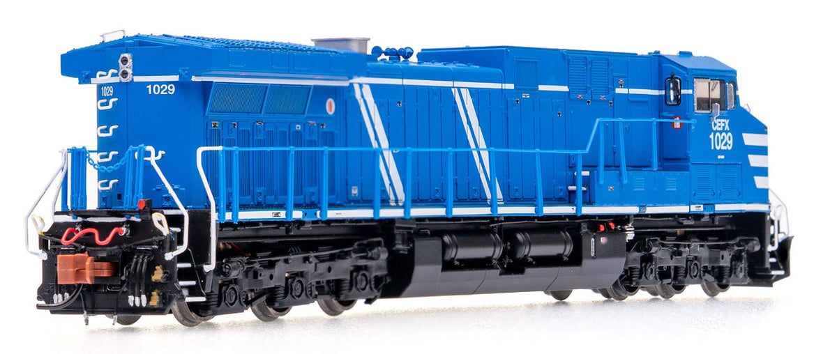 ScaleTrains Rivet Counter N SXT40636 DCC Ready GE AC4400CW Locomotive CEFX 'Bluebird' CEFX #1031
