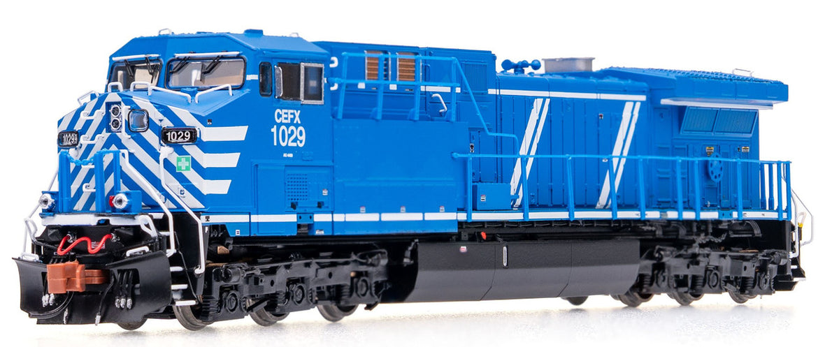 ScaleTrains Rivet Counter N SXT40636 DCC Ready GE AC4400CW Locomotive CEFX 'Bluebird' CEFX #1031
