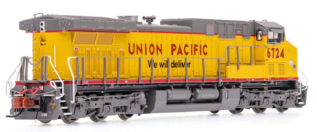 ScaleTrains Rivet Counter N SXT40661 DCC/ESU LokSound V5 Nano GE AC4400CW Union Pacific ex-C&NW 'We Will Deliver' w/Red Sill UP #6724