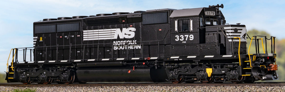 ScaleTrains Rivet Counter HO SXT40796 DCC Ready EMD SD40-2 Locomotive Norfolk Southern Thoroughbred Ditch Lights NS #3379