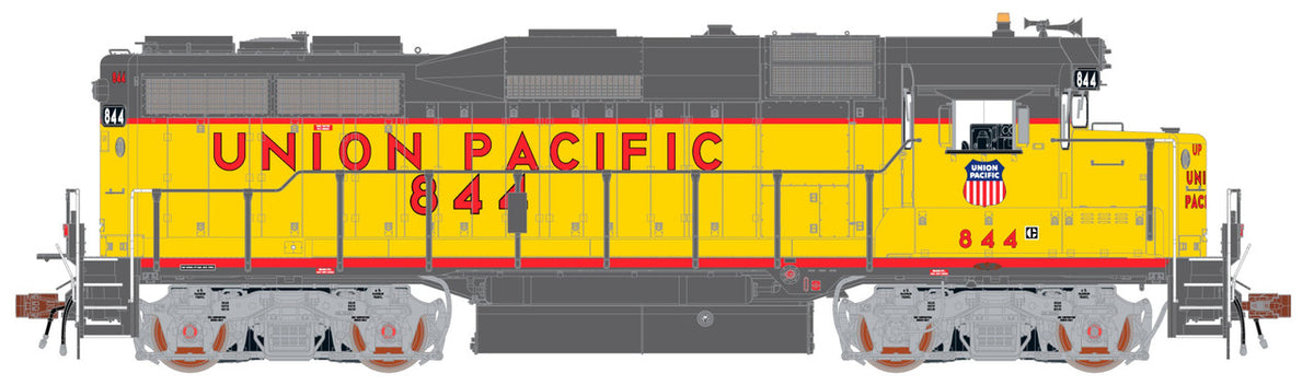 ScaleTrains Rivet Counter HO SXT40985 DCC/ESU Loksound 5 Equipped EMD GP30 Phase Ib2 Locomotive Union Pacific UP #844
