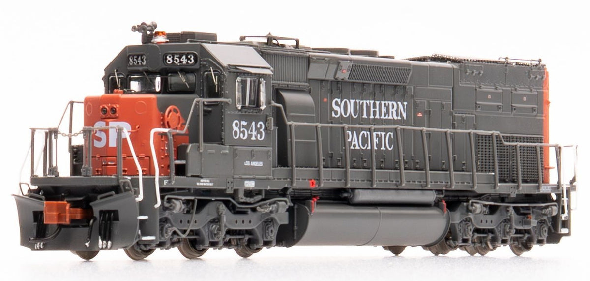 ScaleTrains Rivet Counter N SXT41028 DCC/ESU LokSound V5 EMD SD40T-2 Southern Pacific 'Distressed Roman Lettering Lobotomized' SP #8543