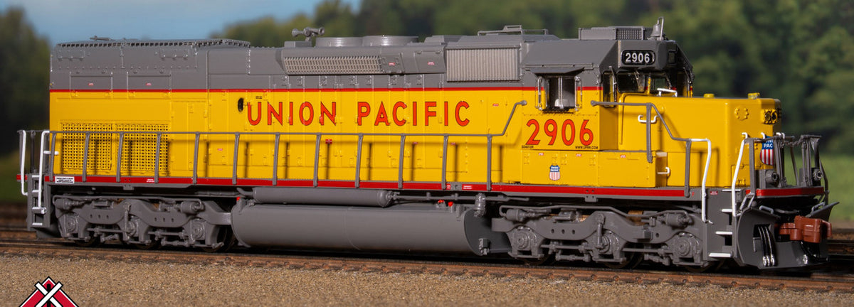 ScaleTrains Rivet Counter N SXT41054 DCC/ESU LokSound V5 EMD SD40T-2 Union Pacific 116" Snoot Nose w/Ditch Lights UP #2906