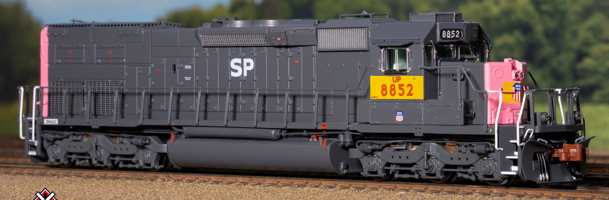 ScaleTrains Rivet Counter N SXT41064 DCC/ESU LokSound V5 EMD SD40T-2 Union Pacific 'ex-SP "SP" Lettering Patch' w/Ditch Lights UP #8852