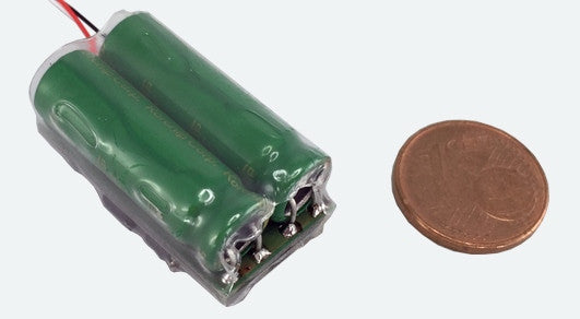 ESU DCC 54672 PowerPack Maxi energy buffer for LokSound L V4.0, LokSound V4.0, LokSound 5 L and LokSound 5, LokPilot 5 and LokPilot 5 L 2x 5F/2.7V